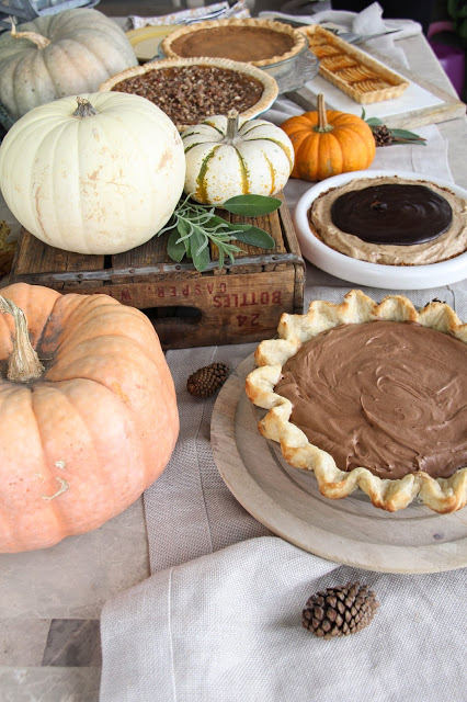 Chocolate Silk Pie and Harmons Thanksgiving Pie Fest!