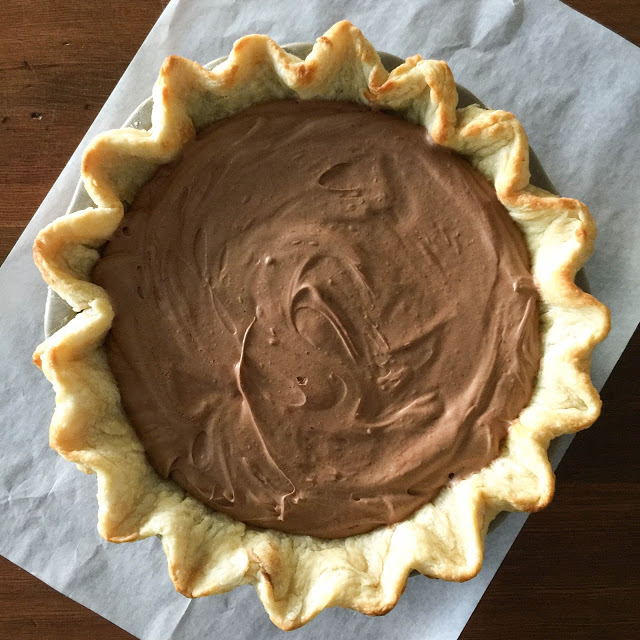 Chocolate Silk Pie and Harmons Thanksgiving Pie Fest!