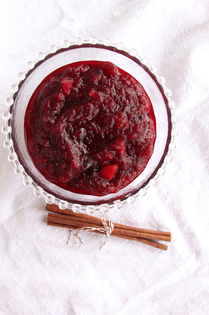 Apple Spice Cranberry Sauce