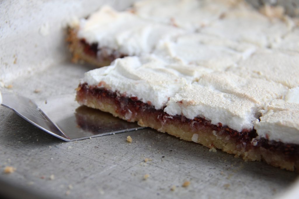 Raspberry Coconut Bars