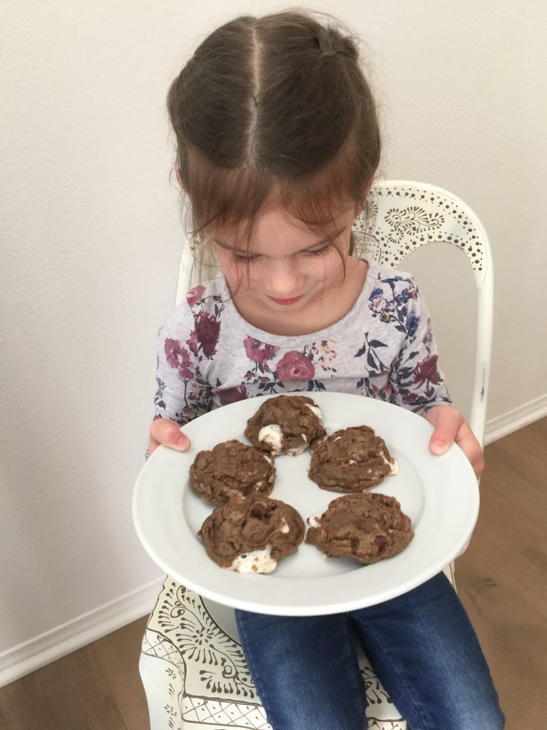 Double Chocolate Chewy Marshmallow Cookies