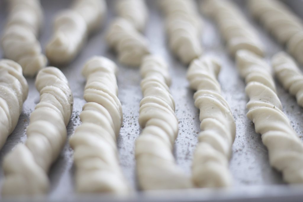 Soft Herb Breadsticks