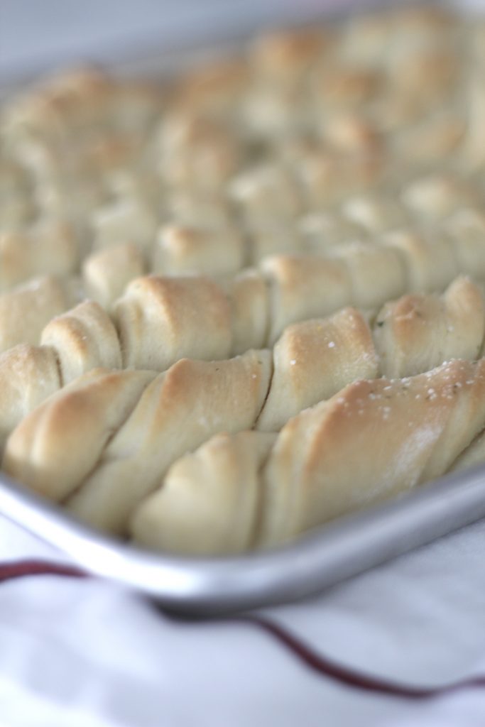 Soft Herb Breadsticks