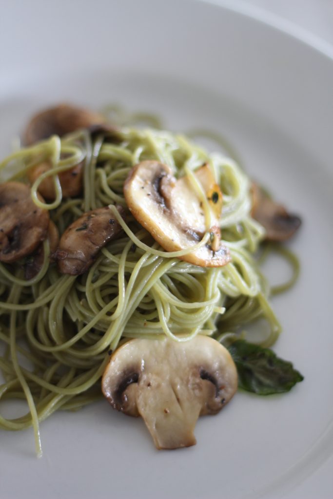 Angel Hair Pasta with Herb Butter