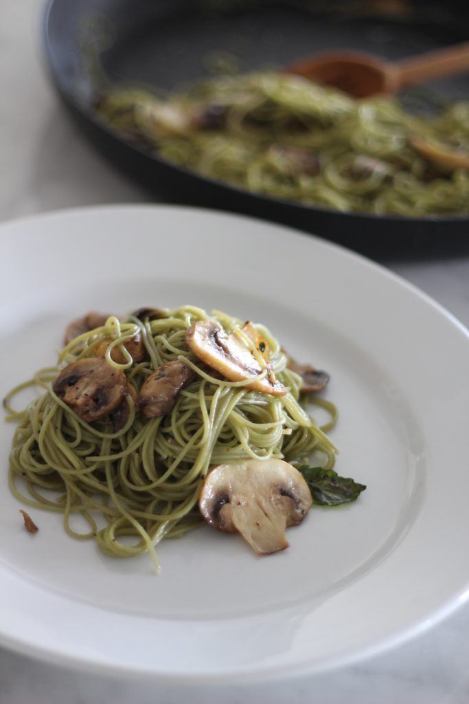 Angel Hair Pasta with Herb Butter