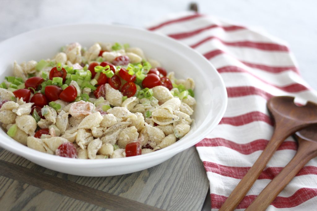 Classic Shrimp Pasta Salad A Bountiful Kitchen