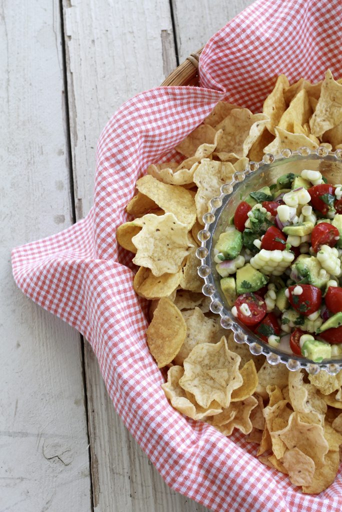 Quick and Easy Corn, Tomato and Avocado Salsa