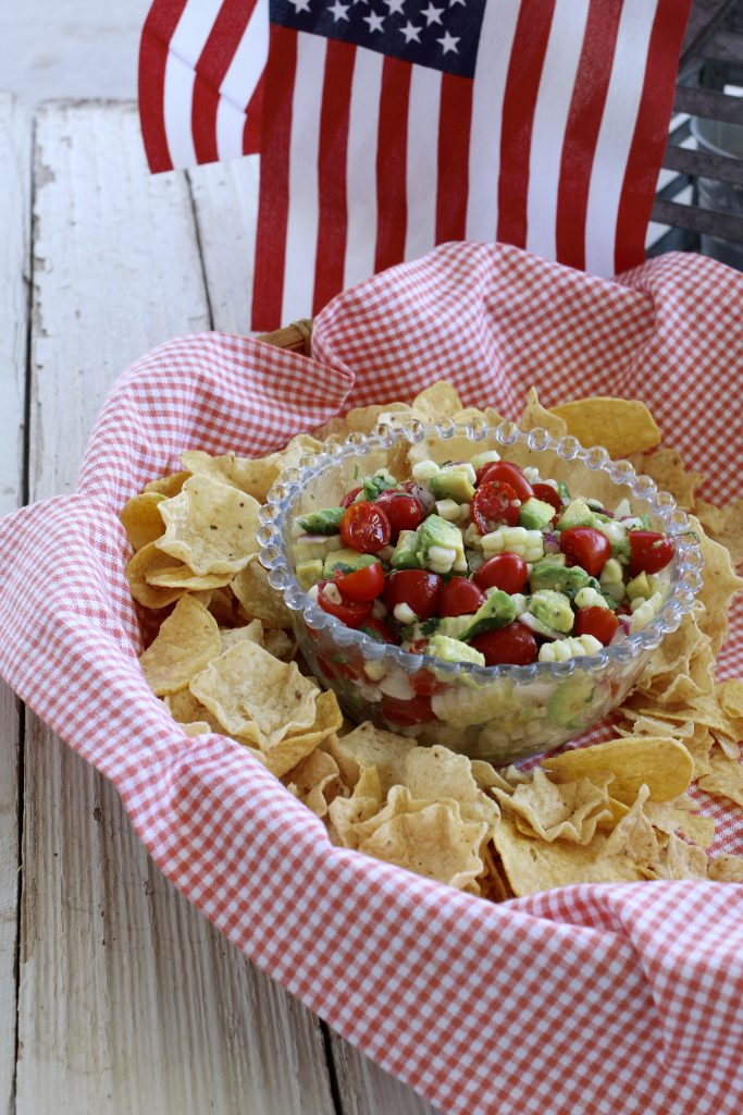 Quick and Easy Corn, Tomato and Avocado Salsa