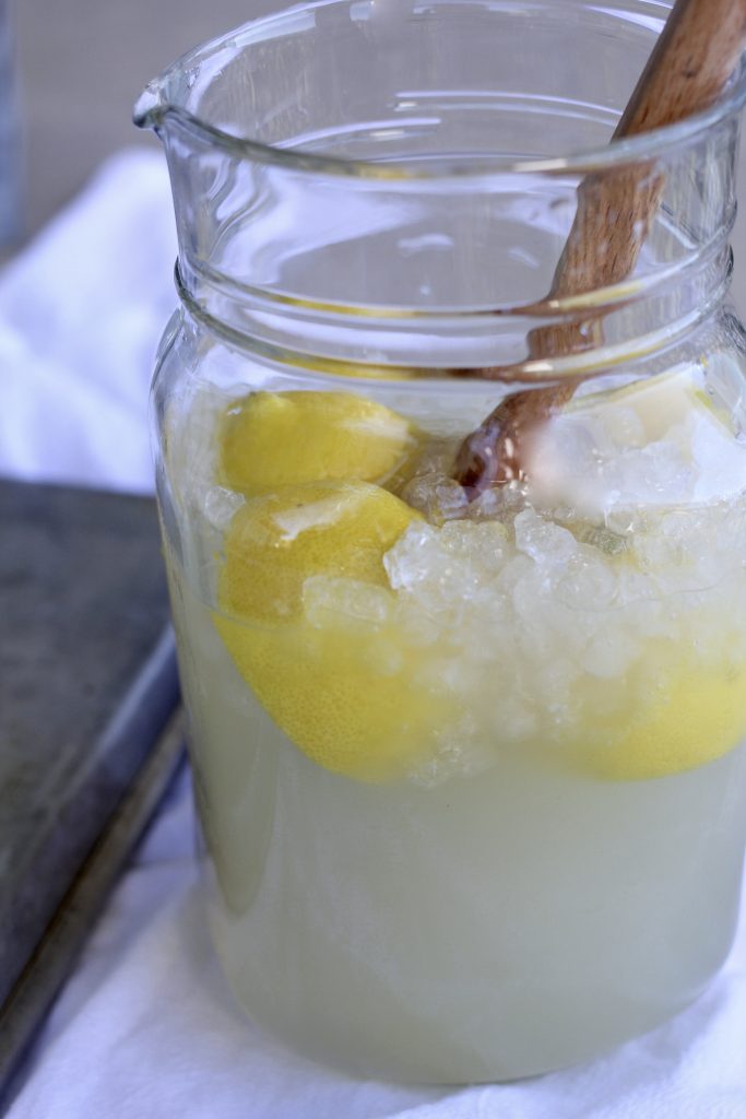 Homemade Lemonade for a Crowd