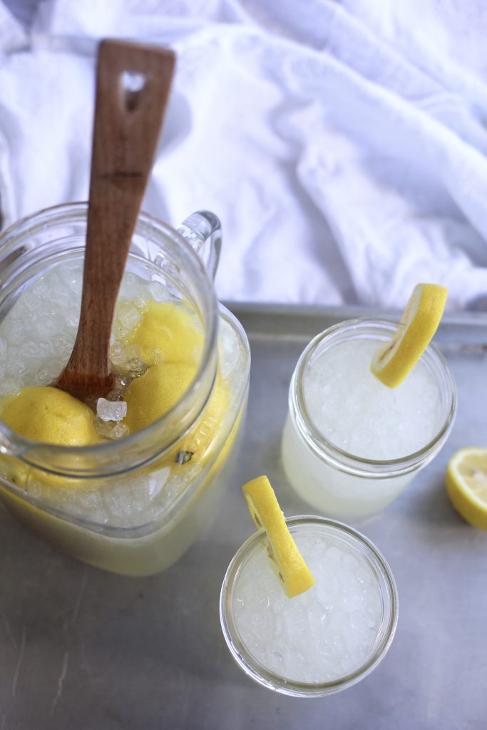 Homemade Lemonade for a Crowd