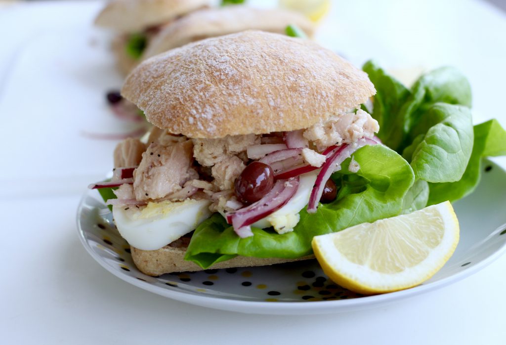 Tuna Nicoise Sandwich