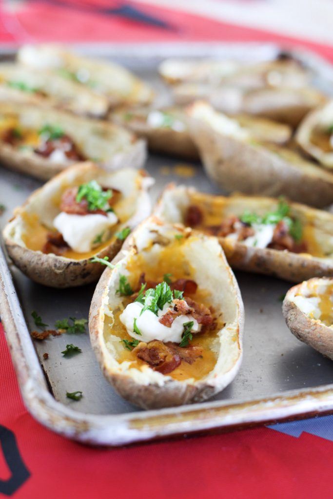 Game Day Baked Potato Skins