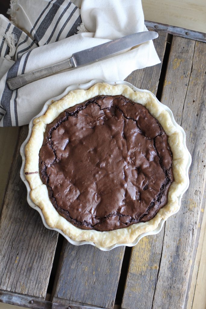 Fudge Brownie Pie