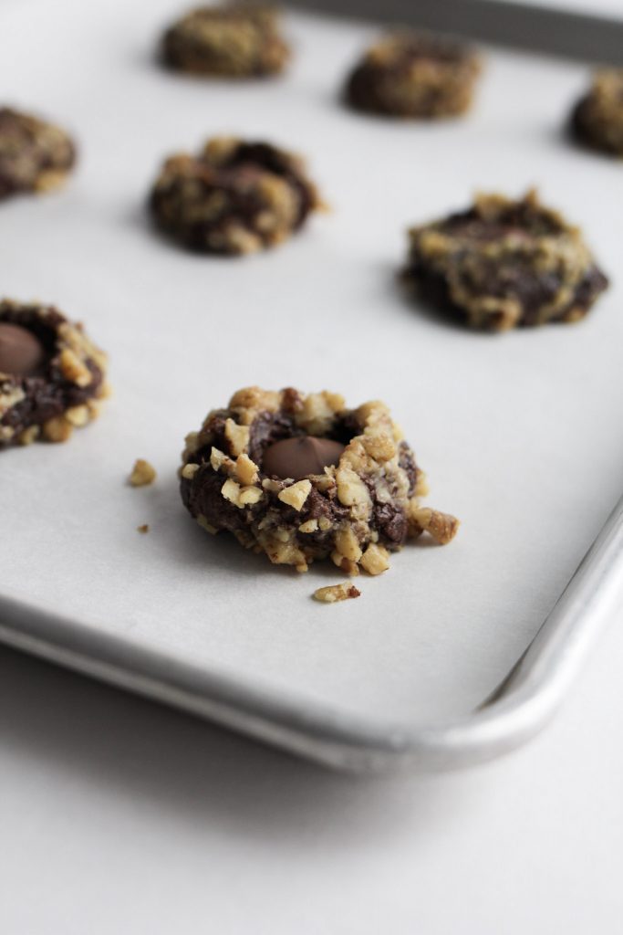 Chocolate Walnut Buttons