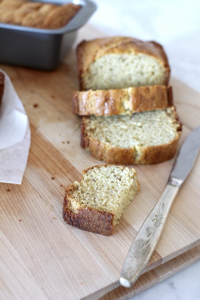 Favorite Sour Cream Banana Bread