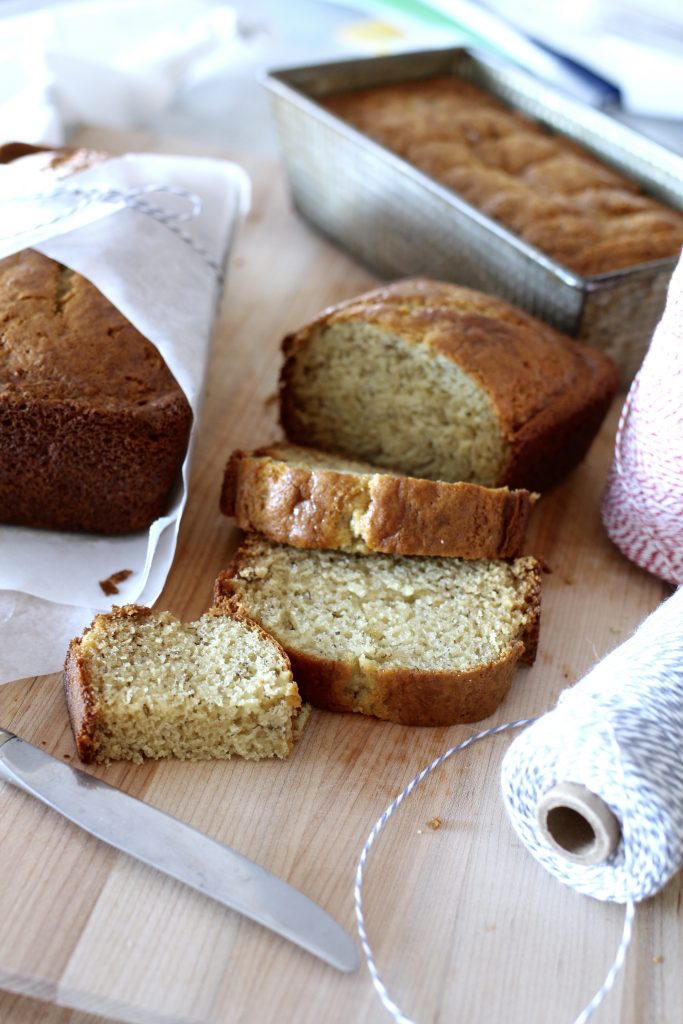 Favorite Sour Cream Banana Bread