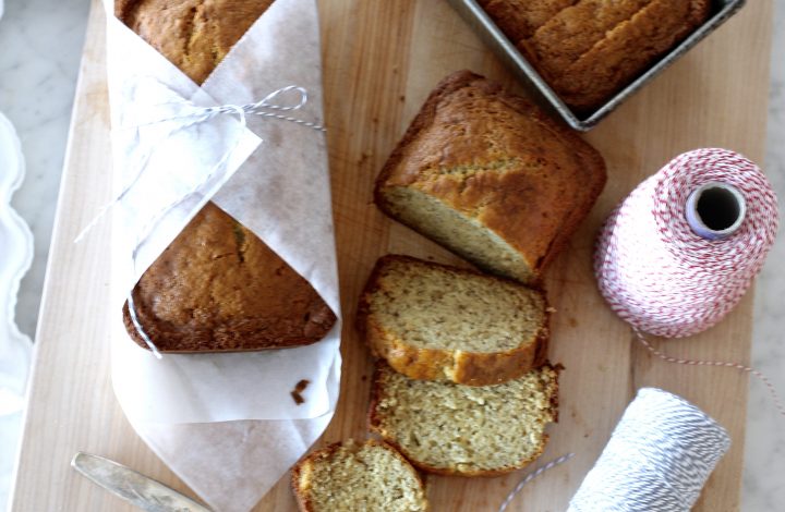 Favorite Sour Cream Banana Bread
