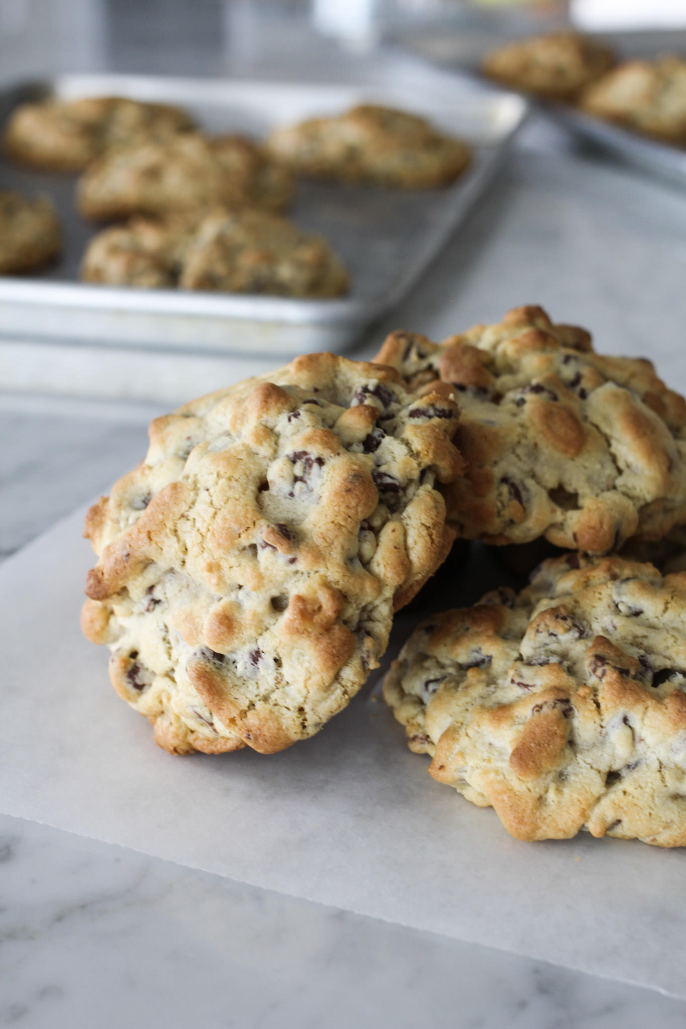 Levain Bakery Chocolate Chip Walnut Cookies