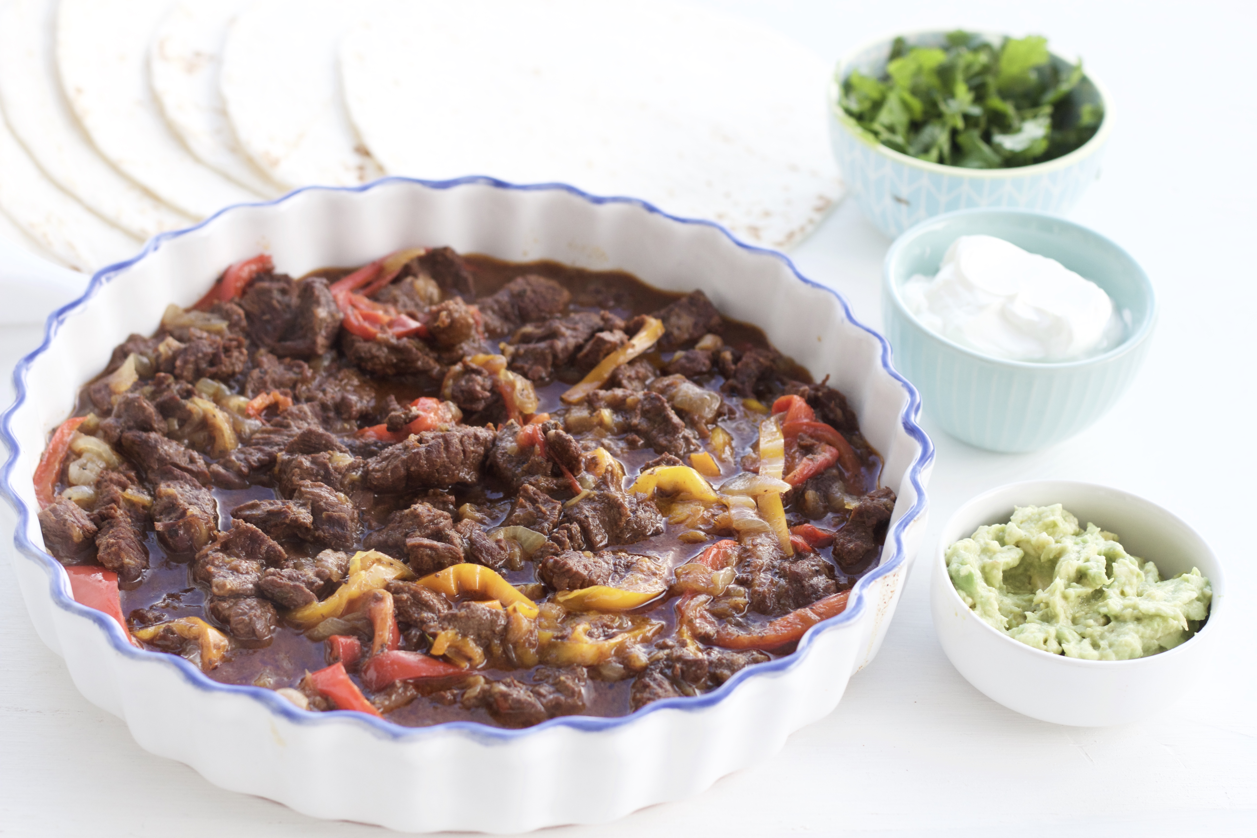 instant pot skirt steak fajitas