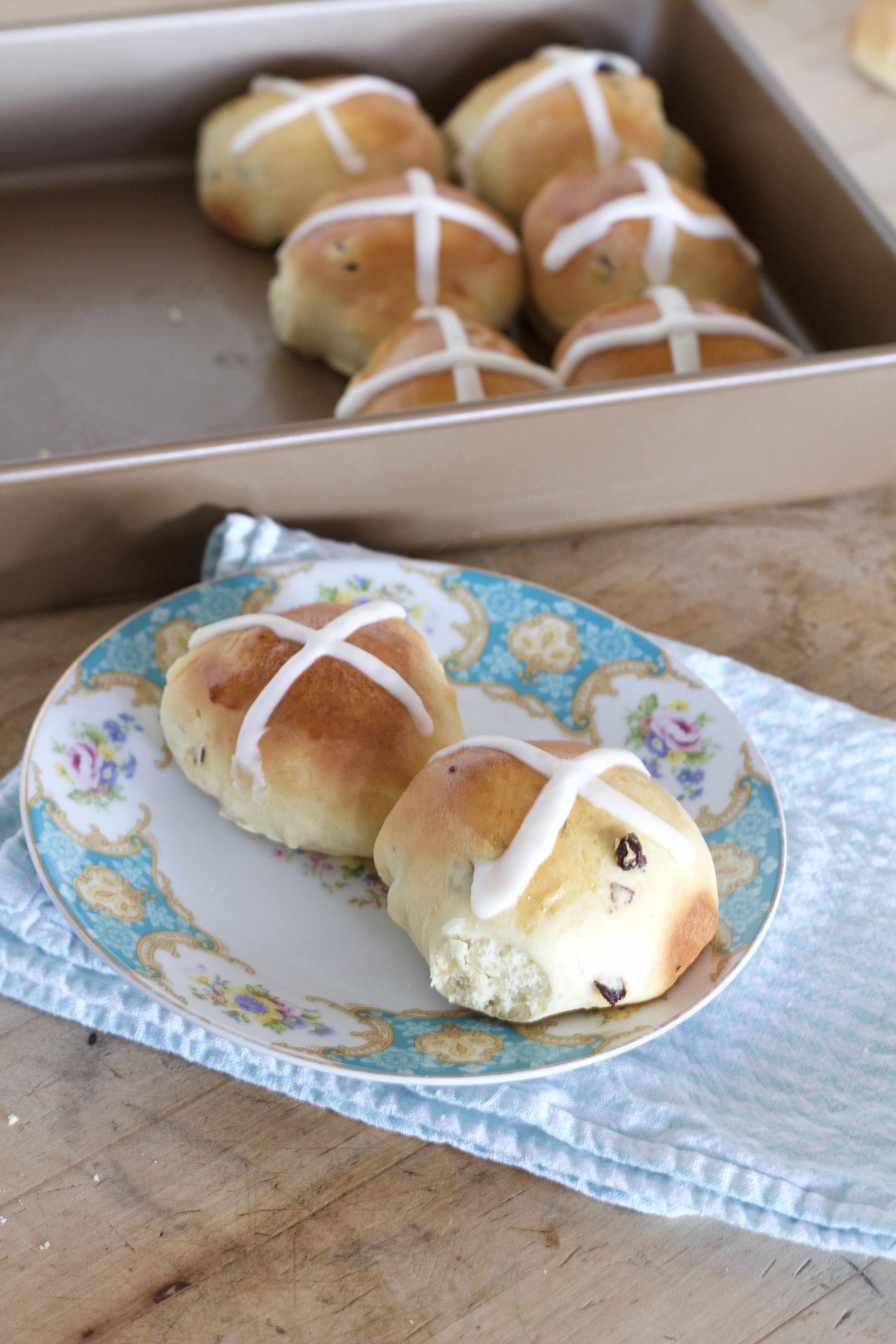 Homemade Hot Cross Buns