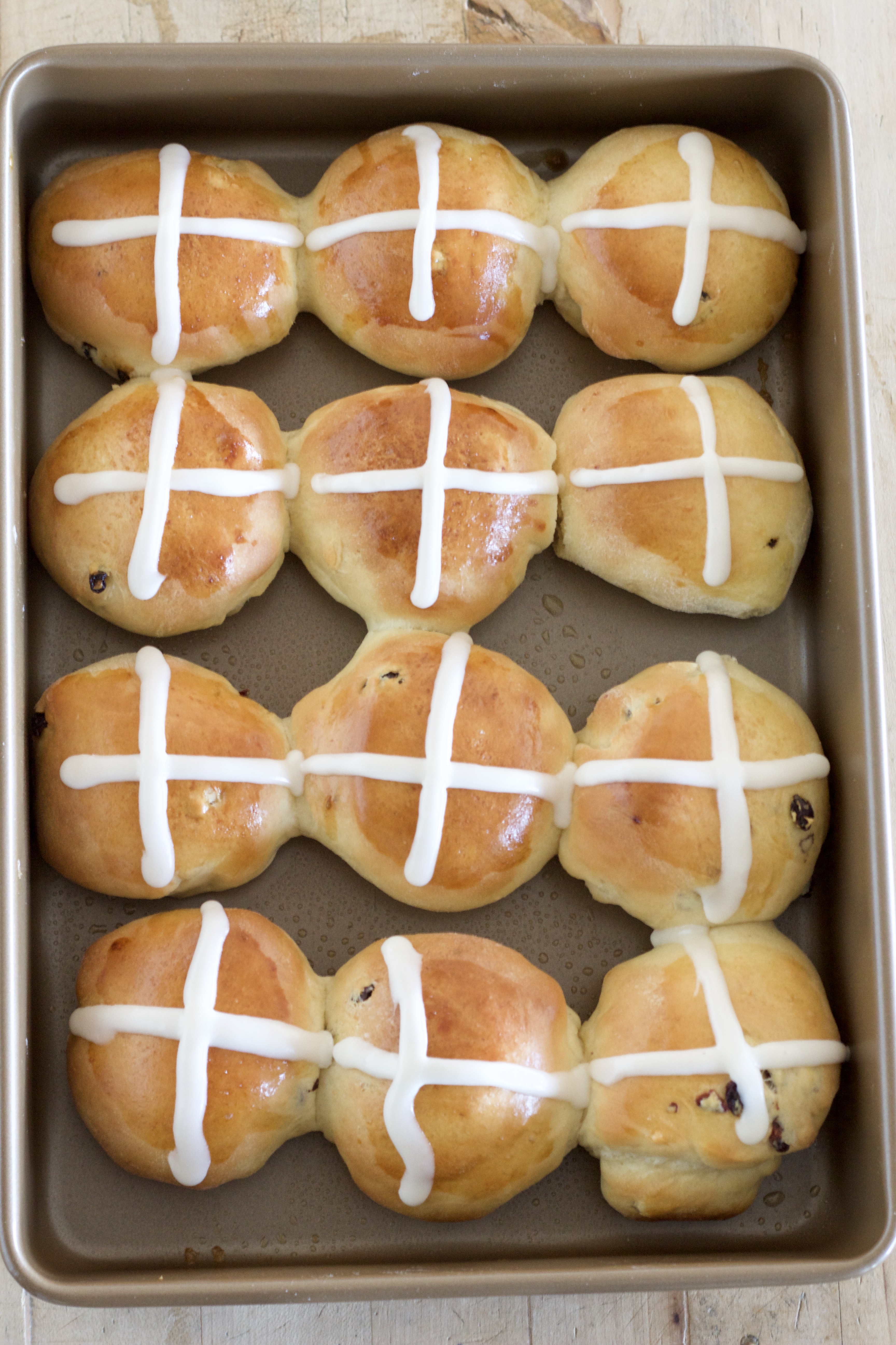 Homemade Hot Cross Buns