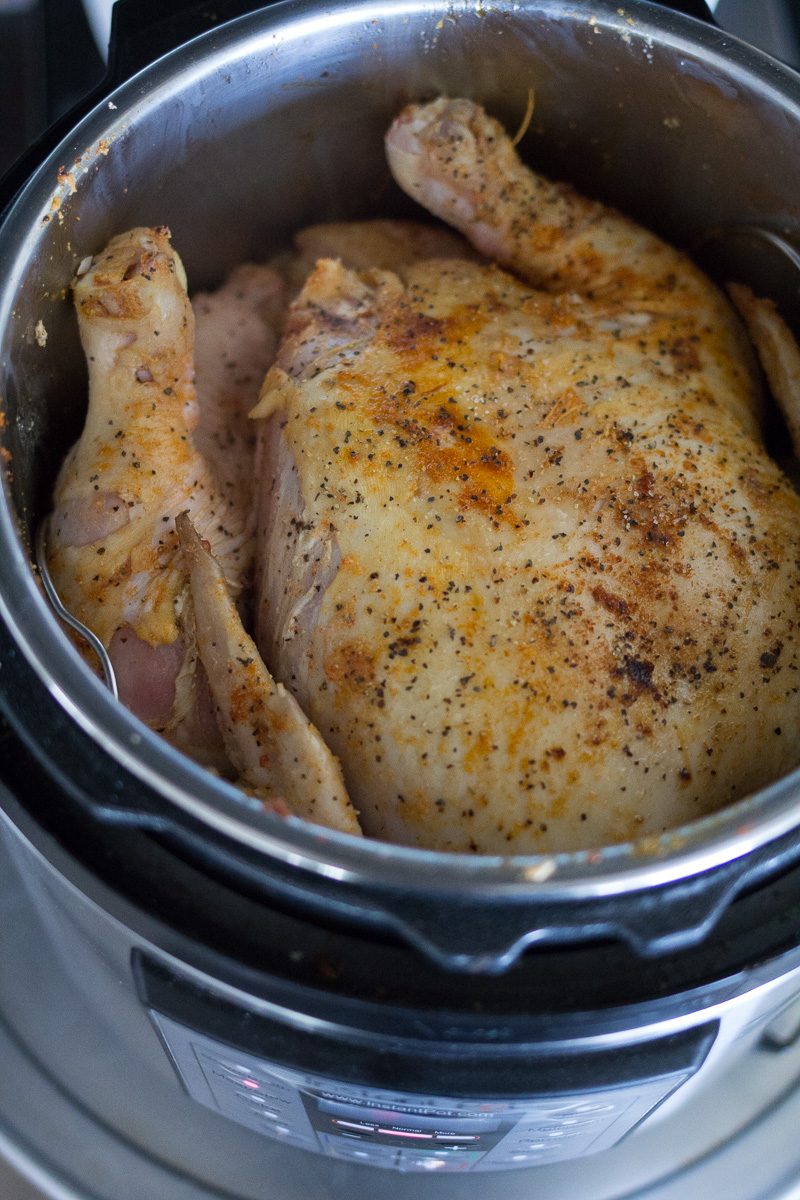 Instant Pot Whole Chicken Recipe - Rotisserie Style Chicken In Minutes -  Make Your Meals