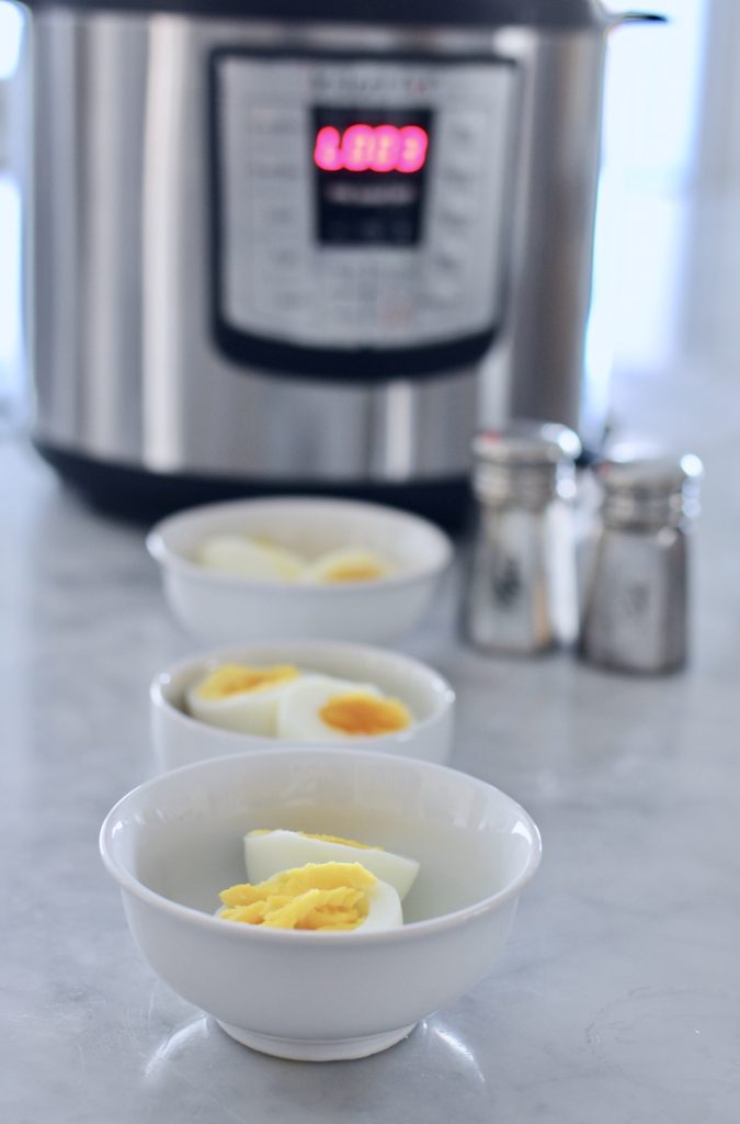 power pressure cooker boiled eggs