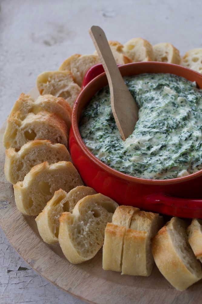 10 Minute Microwave Spinach Dip