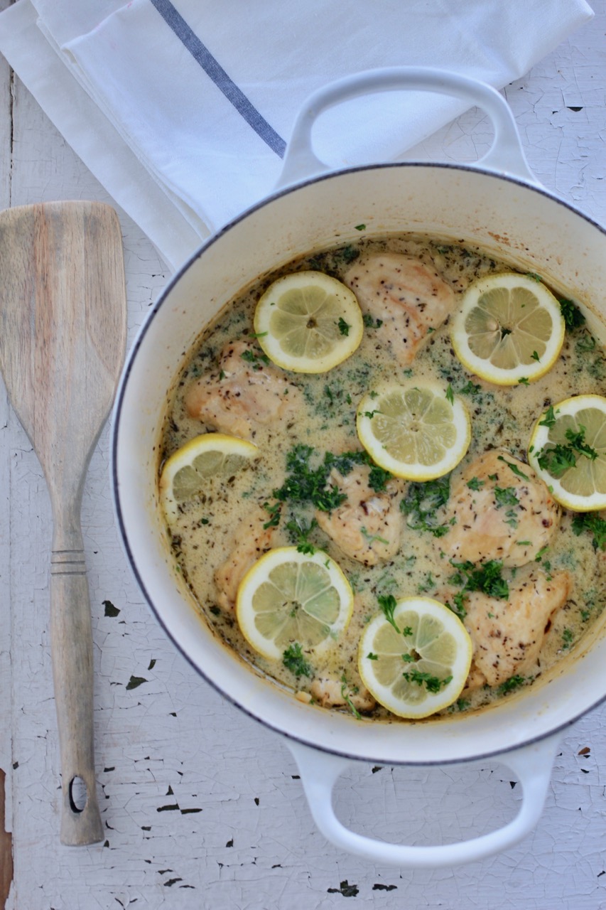 Easy Lemon Chicken Dinner | A Bountiful Kitchen