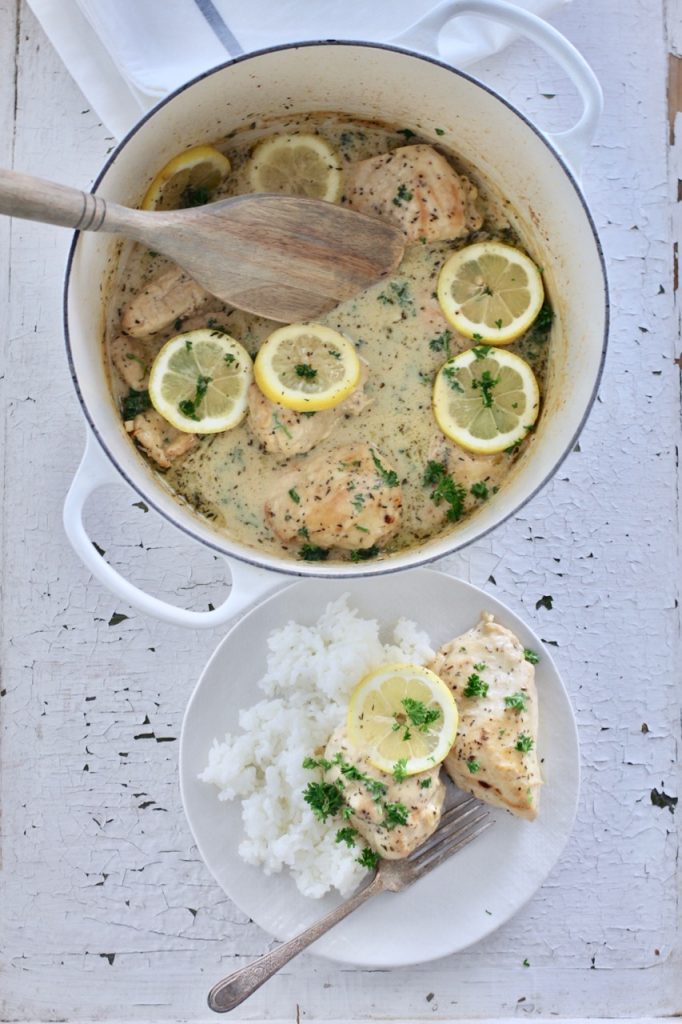 Easy Lemon Chicken Dinner