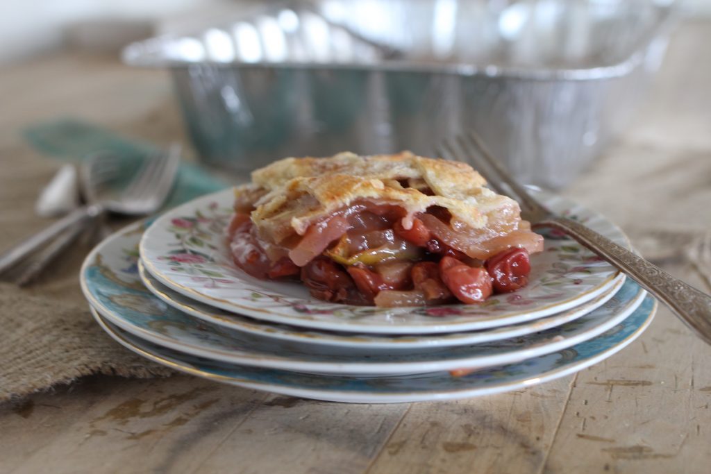 Apple Cherry Pie for a Crowd