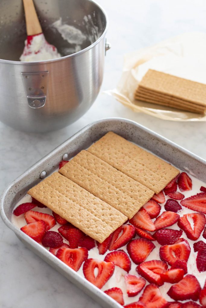 Frozen Strawberry Dessert