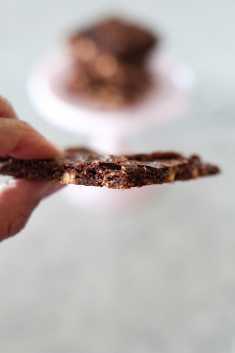 Salted Caramel Brownie Brittle A Bountiful Kitchen
