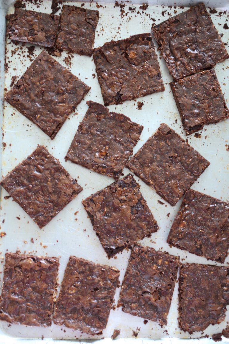 Salted Caramel Brownie Brittle A Bountiful Kitchen