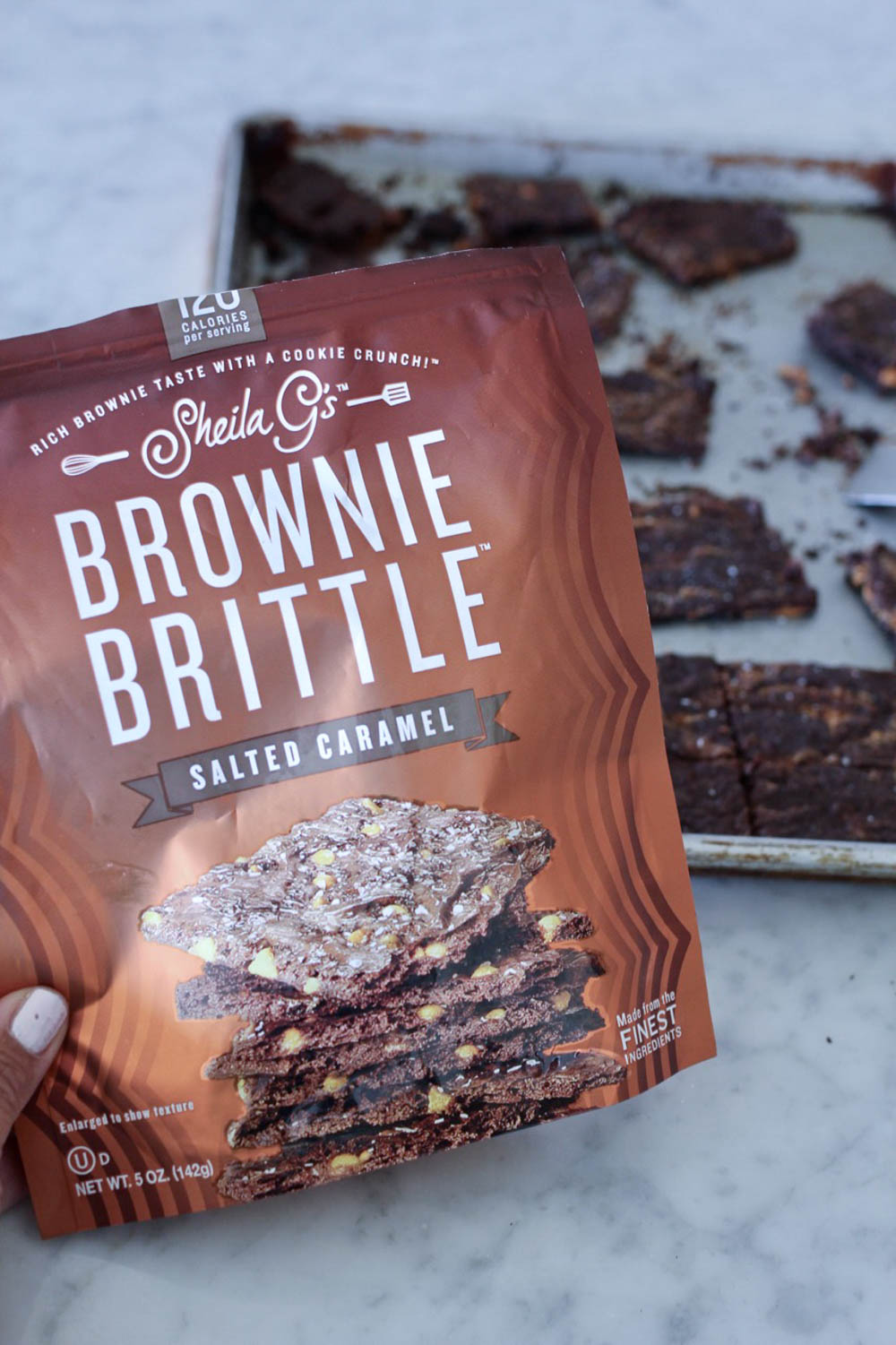 Salted Caramel Brownie Brittle A Bountiful Kitchen