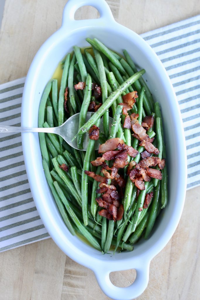 Green Beans with Orange Glaze