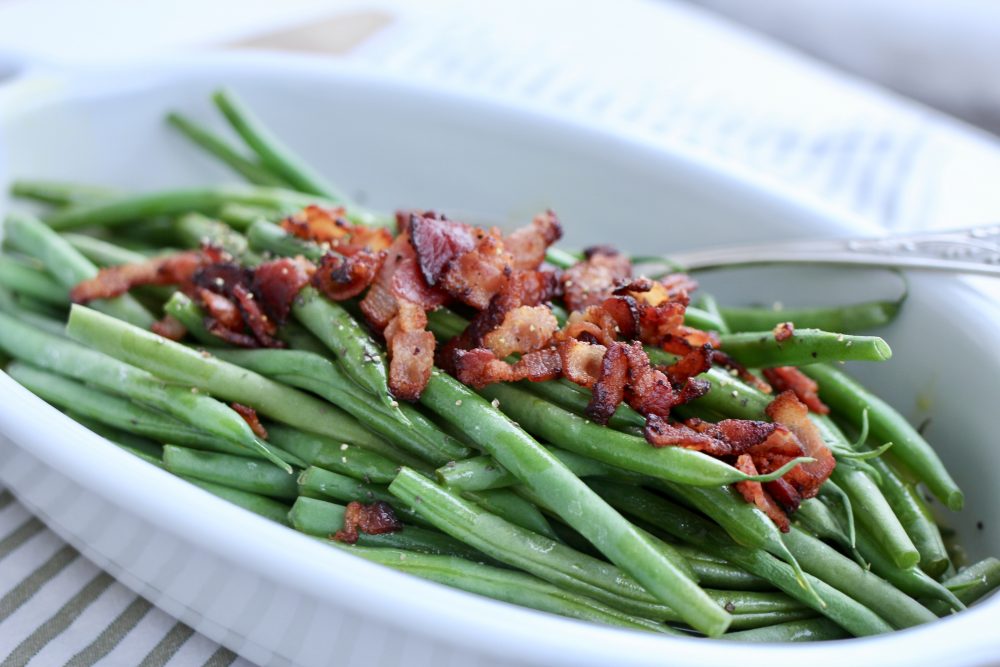 Green Beans with Orange Glaze | A Bountiful Kitchen