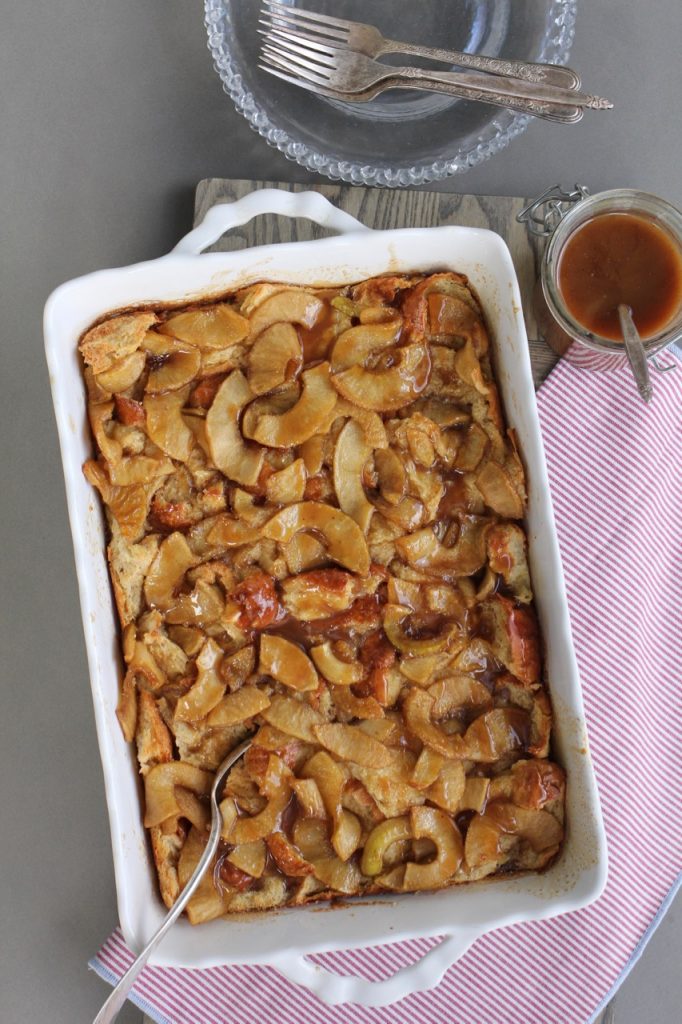 Caramel Apple Breakfast Bake