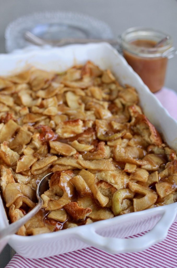 Caramel Apple Breakfast Bake