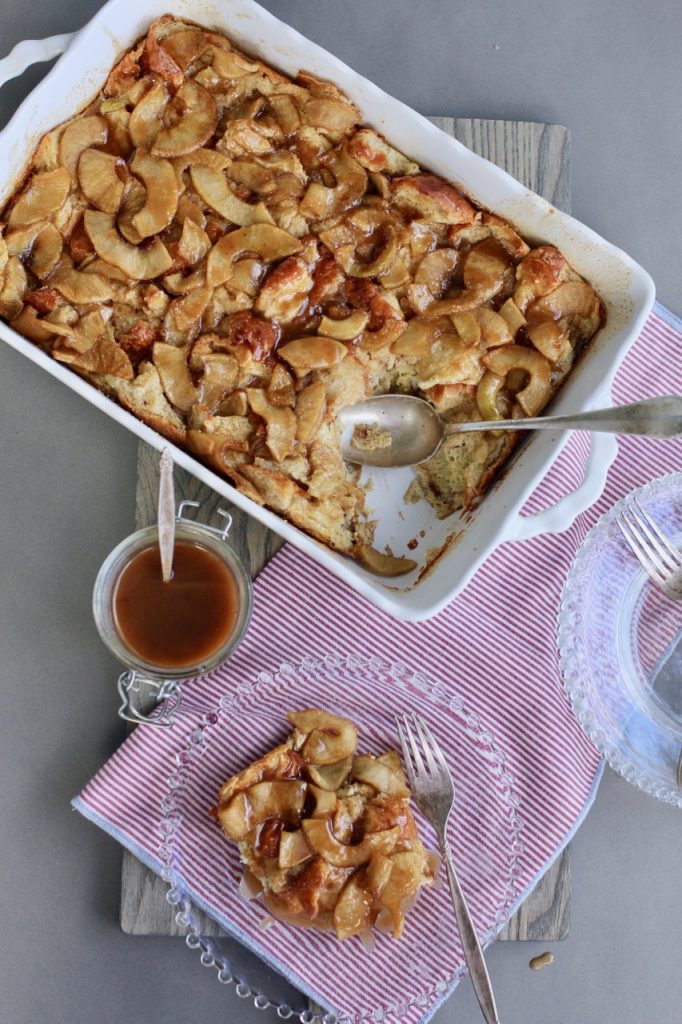 Caramel Apple Breakfast Bake