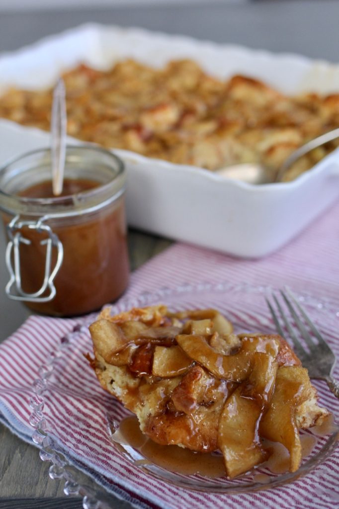 Caramel Apple Breakfast Bake