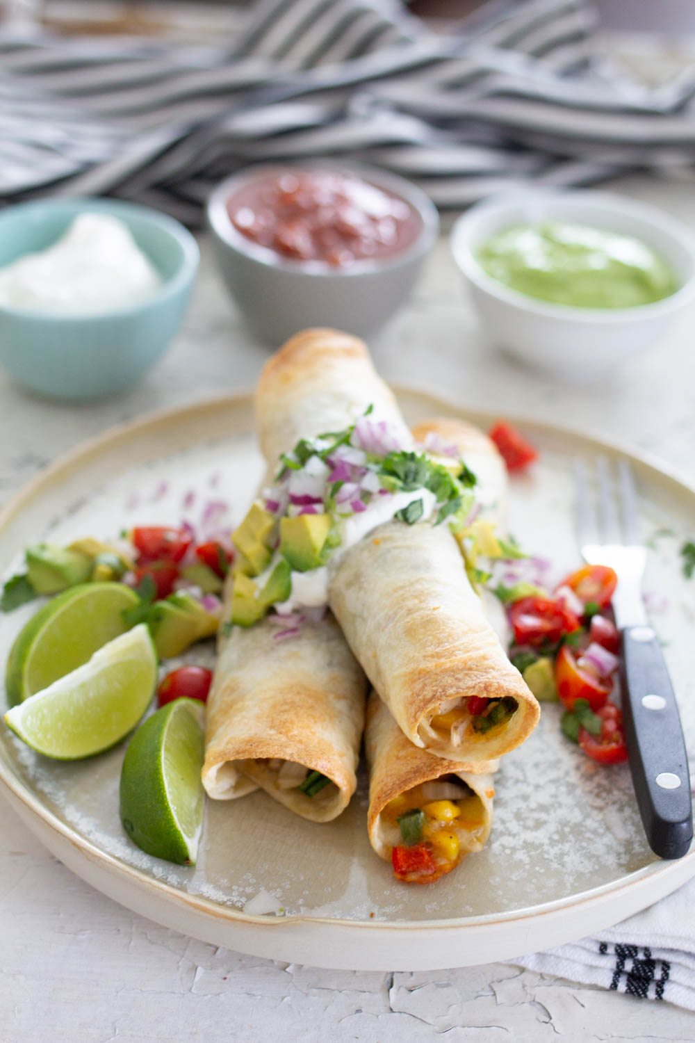 Taquitos Southwest Style