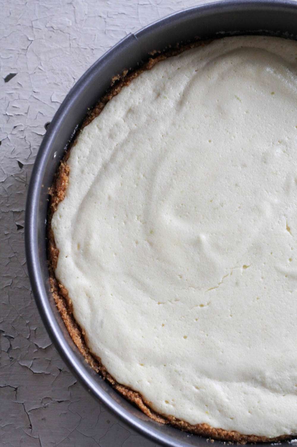 Key Lime Pie in Springform Pan