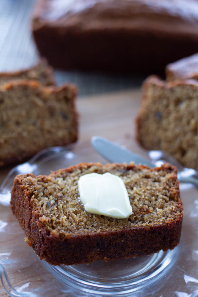 Banana Bred made with buttermilk 