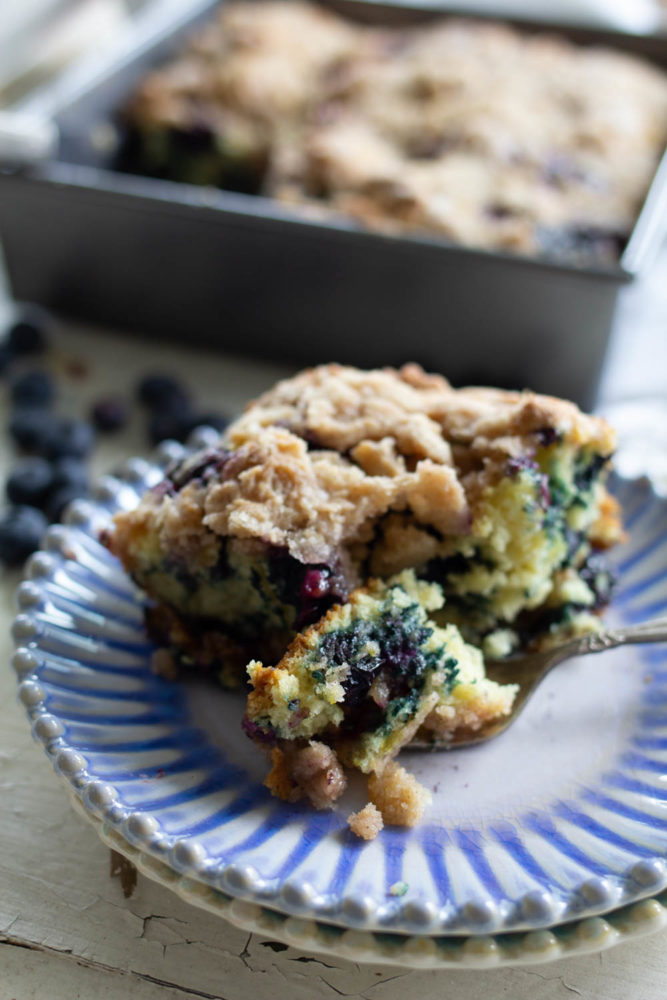 Blueberry Buckle Dessert