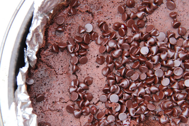 Dutch Oven Black Cherry Chocolate Cobbler