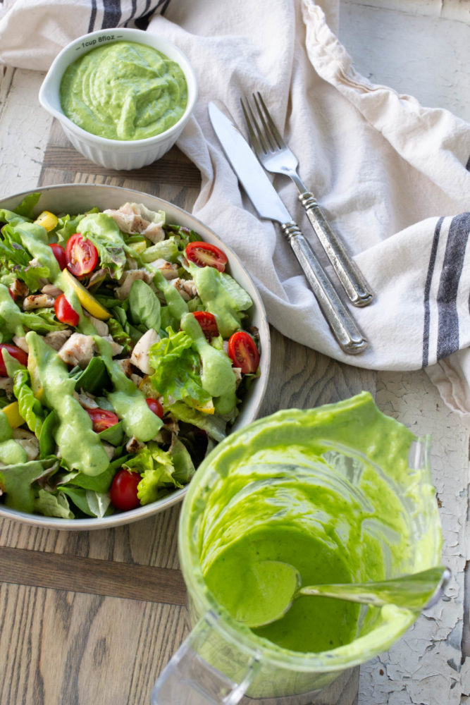 Trader Joe's Green Goddess Salad Dressing Copycat