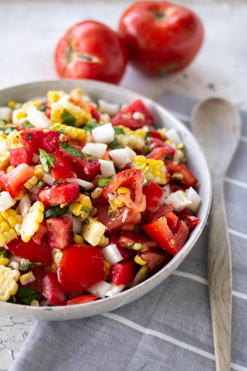 Fresh Corn and Tomato Salad A Bountiful Kitchen