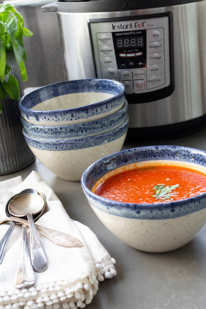 Instant Pot Fresh Tomato Soup