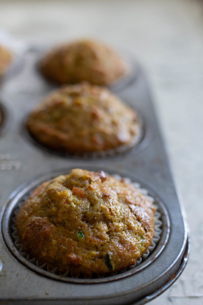 Amy's Bakery in NYC Zucchini, Carrot and Apple Muffins